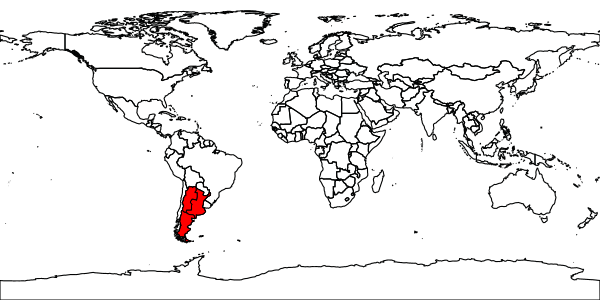 map of Olixon bicolor     Roig Alsina & Martínez, 2010
