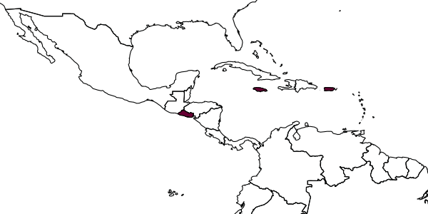 map of Carabunia waterstoni     Subba Rao, 1971