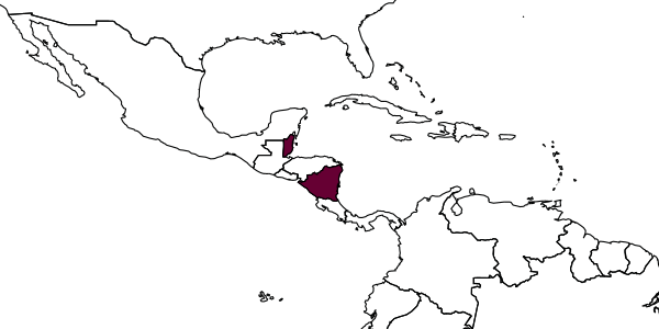 map of Acantheucoela bilobata     (Kieffer, 1907)