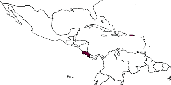 map of Anagyrus eudora     Noyes, 2000