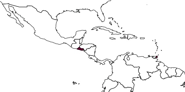 map of Aenasius regularis     Kerrich, 1967