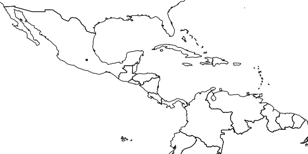 map of Pterocormus bilimeki     Cameron